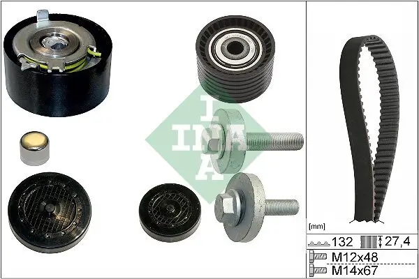 Zahnriemensatz Schaeffler INA 530 0639 10