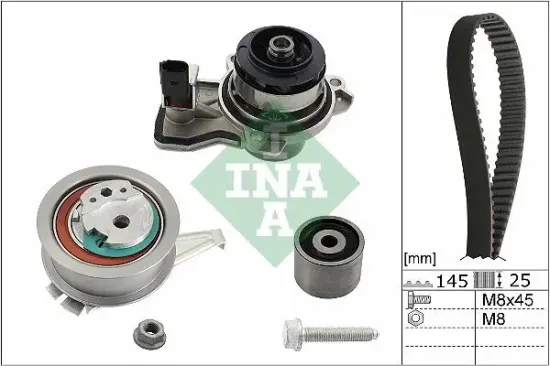 Wasserpumpe + Zahnriemensatz Schaeffler INA 530 0665 30 Bild Wasserpumpe + Zahnriemensatz Schaeffler INA 530 0665 30