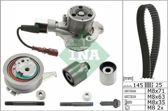 Wasserpumpe + Zahnriemensatz Schaeffler INA 530 0699 30 Bild Wasserpumpe + Zahnriemensatz Schaeffler INA 530 0699 30