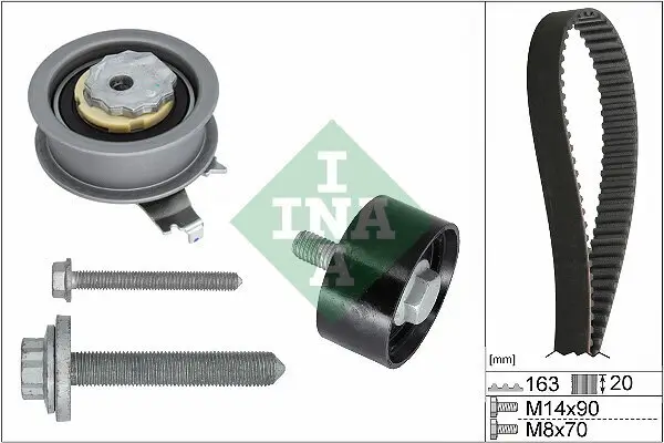 Zahnriemensatz Schaeffler INA 530 0711 10