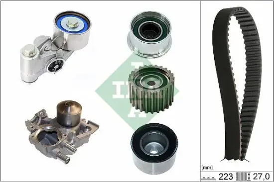 Wasserpumpe + Zahnriemensatz Schaeffler INA 530 0736 30 Bild Wasserpumpe + Zahnriemensatz Schaeffler INA 530 0736 30