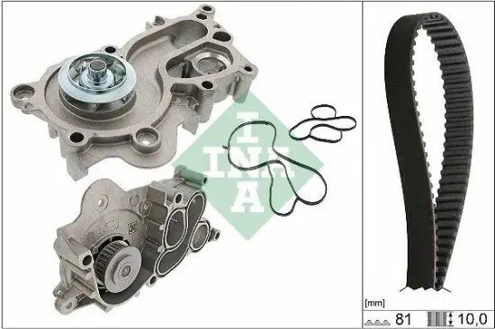 Wasserpumpe + Zahnriemensatz Schaeffler INA 530 0744 30 Bild Wasserpumpe + Zahnriemensatz Schaeffler INA 530 0744 30