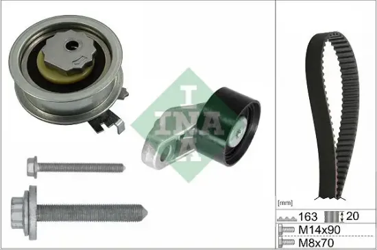 Zahnriemensatz Schaeffler INA 530 0846 10 Bild Zahnriemensatz Schaeffler INA 530 0846 10