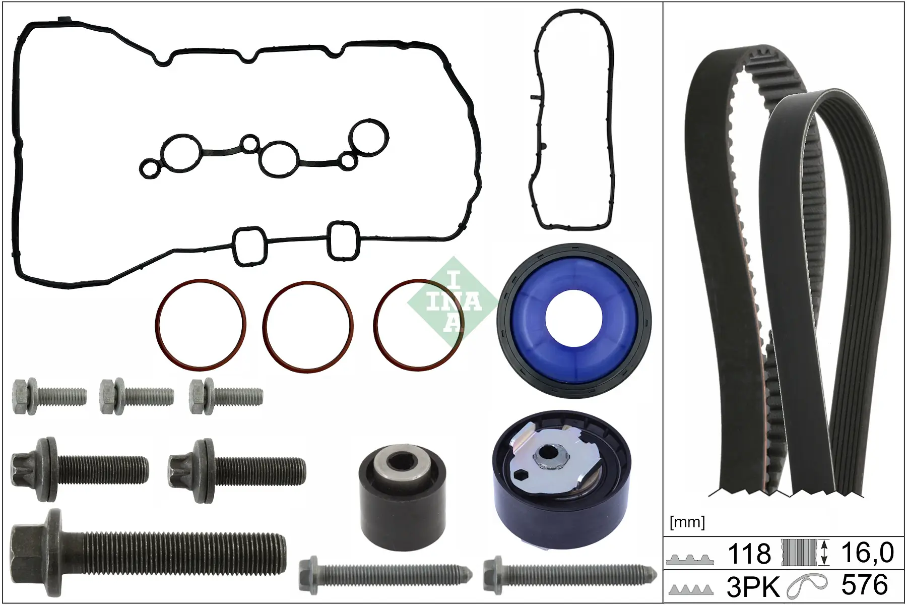 Zahnriemensatz Schaeffler INA 530 0856 13