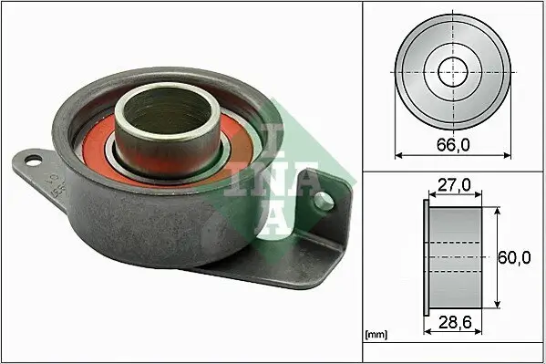 Spannrolle, Zahnriemen Schaeffler INA 531 0029 20