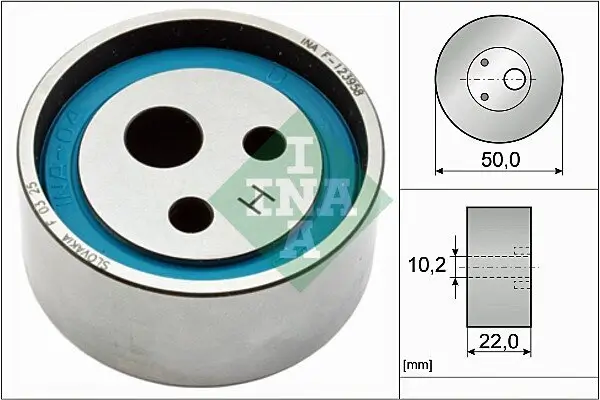 Spannrolle, Zahnriemen Schaeffler INA 531 0055 10