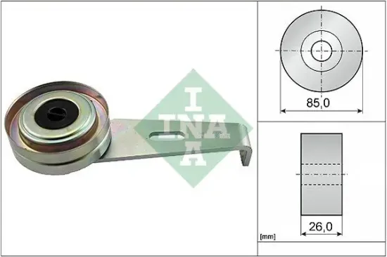 Spannrolle, Keilrippenriemen Schaeffler INA 531 0097 10 Bild Spannrolle, Keilrippenriemen Schaeffler INA 531 0097 10