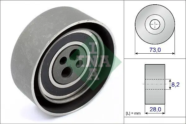 Spannrolle, Zahnriemen Schaeffler INA 531 0103 20