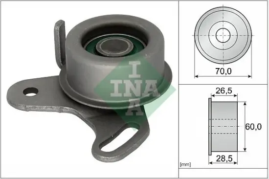 Spannrolle, Zahnriemen Schaeffler INA 531 0118 20 Bild Spannrolle, Zahnriemen Schaeffler INA 531 0118 20