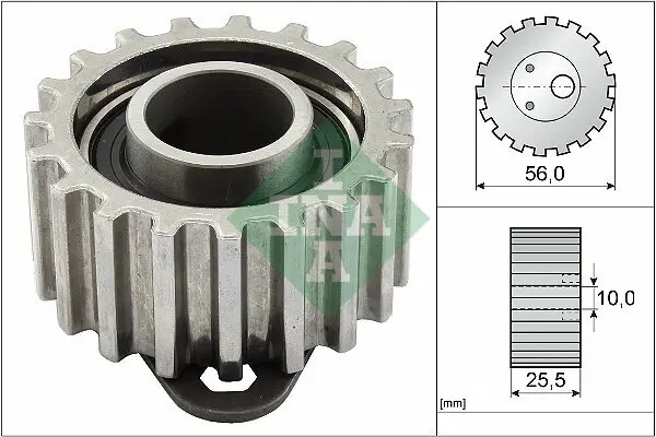 Spannrolle, Zahnriemen Schaeffler INA 531 0204 10