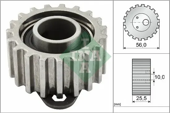 Spannrolle, Zahnriemen Schaeffler INA 531 0204 10 Bild Spannrolle, Zahnriemen Schaeffler INA 531 0204 10