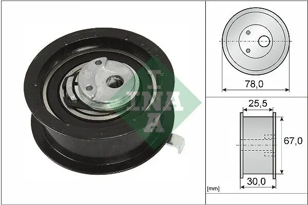 Spannrolle, Zahnriemen Schaeffler INA 531 0251 30 Bild Spannrolle, Zahnriemen Schaeffler INA 531 0251 30