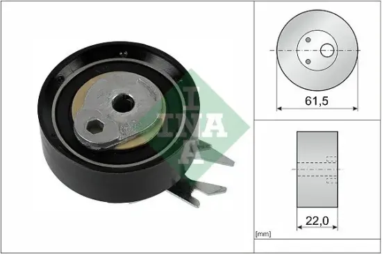 Spannrolle, Zahnriemen Schaeffler INA 531 0252 30 Bild Spannrolle, Zahnriemen Schaeffler INA 531 0252 30