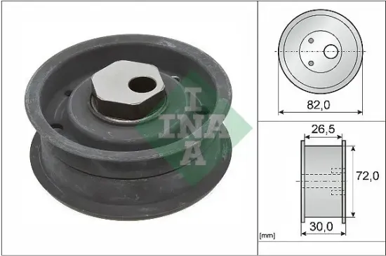 Spannrolle, Zahnriemen Schaeffler INA 531 0304 10 Bild Spannrolle, Zahnriemen Schaeffler INA 531 0304 10
