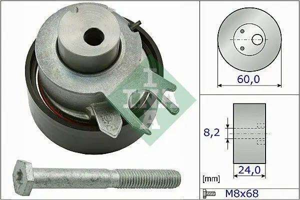 Spannrolle, Zahnriemen Schaeffler INA 531 0317 10