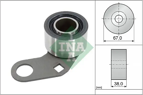 Spannrolle, Zahnriemen Schaeffler INA 531 0331 10