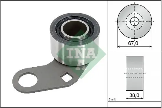 Spannrolle, Zahnriemen Schaeffler INA 531 0331 10 Bild Spannrolle, Zahnriemen Schaeffler INA 531 0331 10