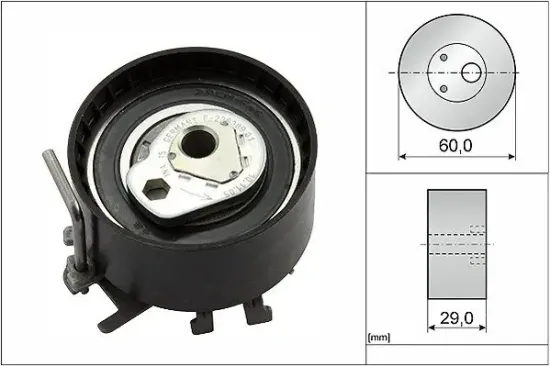 Spannrolle, Zahnriemen Schaeffler INA 531 0404 10 Bild Spannrolle, Zahnriemen Schaeffler INA 531 0404 10