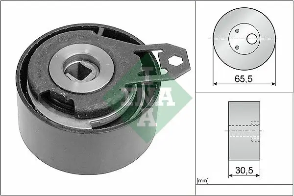 Spannrolle, Zahnriemen Schaeffler INA 531 0408 30