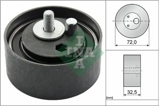 Spannrolle, Zahnriemen Schaeffler INA 531 0477 20 Bild Spannrolle, Zahnriemen Schaeffler INA 531 0477 20