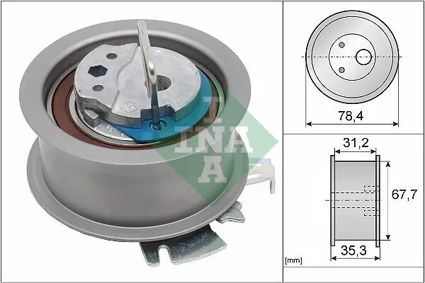 Spannrolle, Zahnriemen Schaeffler INA 531 0565 30