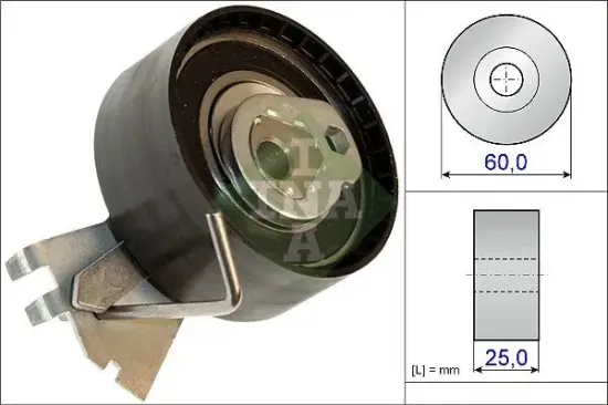 Spannrolle, Zahnriemen Schaeffler INA 531 0572 10 Bild Spannrolle, Zahnriemen Schaeffler INA 531 0572 10