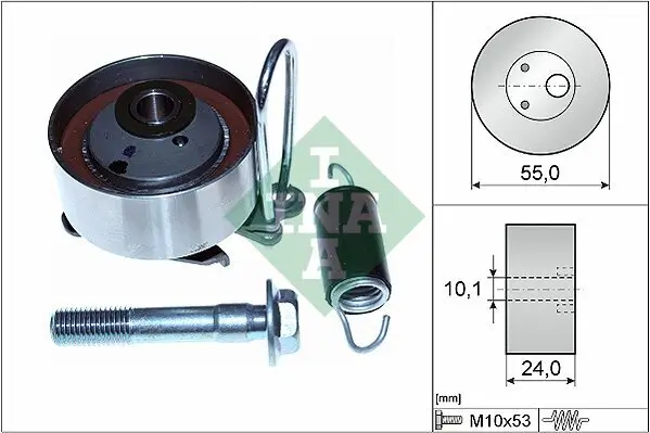 Spannrolle, Zahnriemen Schaeffler INA 531 0584 10