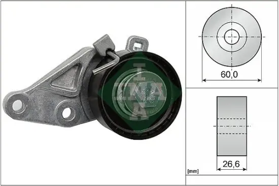 Spannrolle, Zahnriemen Schaeffler INA 531 0586 10 Bild Spannrolle, Zahnriemen Schaeffler INA 531 0586 10