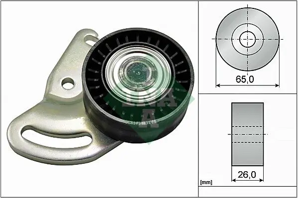 Spannrolle, Keilrippenriemen Schaeffler INA 531 0591 30