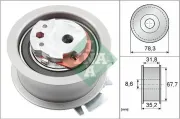 Spannrolle, Zahnriemen Schaeffler INA 531 0628 30