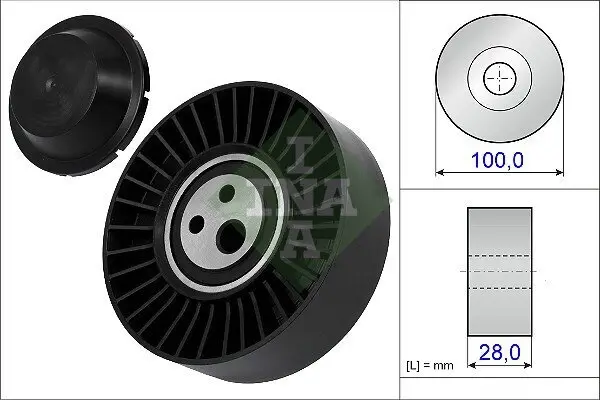 Spannrolle, Keilrippenriemen Schaeffler INA 531 0635 20