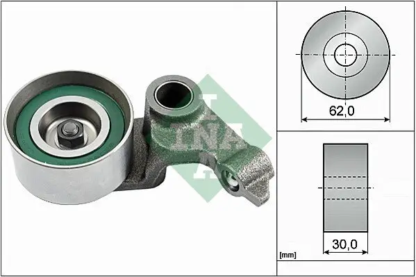 Spannrolle, Zahnriemen Schaeffler INA 531 0643 20