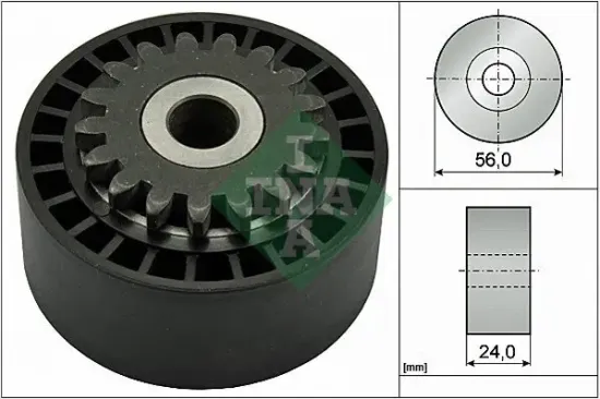 Spannrolle, Keilrippenriemen Schaeffler INA 531 0744 10 Bild Spannrolle, Keilrippenriemen Schaeffler INA 531 0744 10
