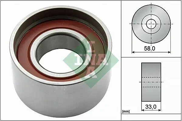 Spannrolle, Zahnriemen Schaeffler INA 531 0784 10