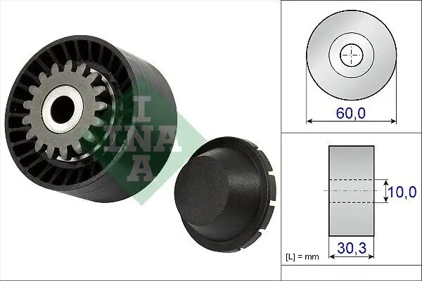 Spannrolle, Keilrippenriemen Schaeffler INA 531 0811 10