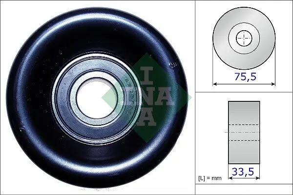 Spannrolle, Keilrippenriemen Schaeffler INA 531 0827 10