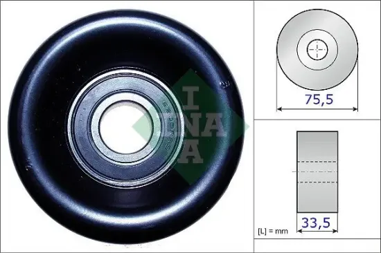 Spannrolle, Keilrippenriemen Schaeffler INA 531 0827 10 Bild Spannrolle, Keilrippenriemen Schaeffler INA 531 0827 10
