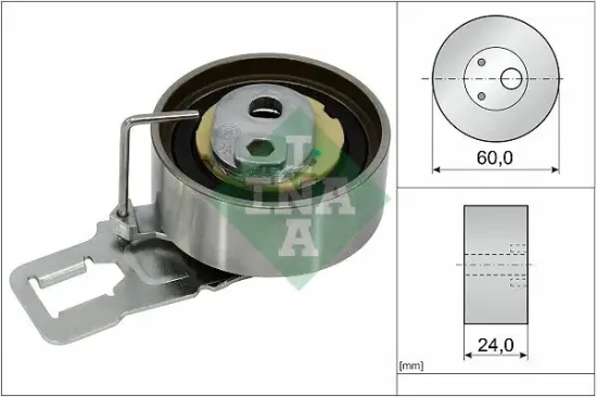 Spannrolle, Zahnriemen Schaeffler INA 531 0829 10 Bild Spannrolle, Zahnriemen Schaeffler INA 531 0829 10