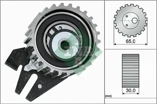 Spannrolle, Zahnriemen Schaeffler INA 531 0844 10 Bild Spannrolle, Zahnriemen Schaeffler INA 531 0844 10