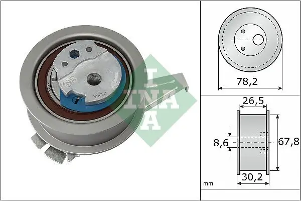 Spannrolle, Zahnriemen Schaeffler INA 531 0847 10