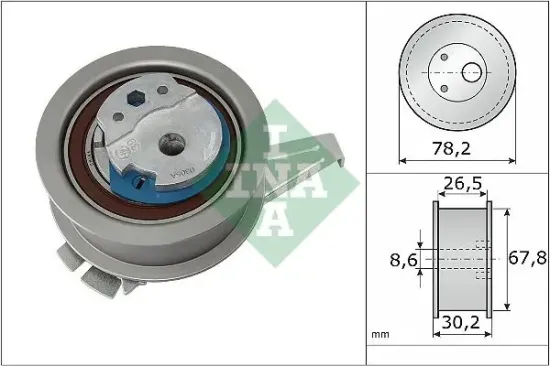 Spannrolle, Zahnriemen Schaeffler INA 531 0847 10 Bild Spannrolle, Zahnriemen Schaeffler INA 531 0847 10