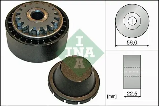 Spannrolle, Keilrippenriemen Schaeffler INA 531 0854 10 Bild Spannrolle, Keilrippenriemen Schaeffler INA 531 0854 10