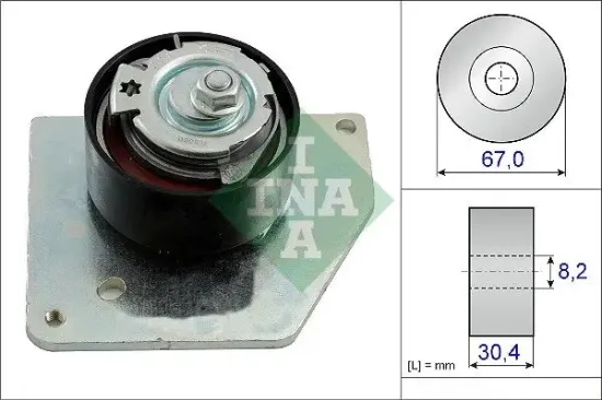 Spannrolle, Zahnriemen Schaeffler INA 531 0858 10 Bild Spannrolle, Zahnriemen Schaeffler INA 531 0858 10