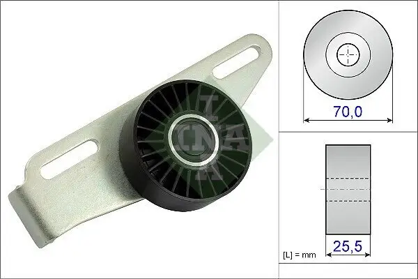 Spannrolle, Keilrippenriemen Schaeffler INA 531 0868 10