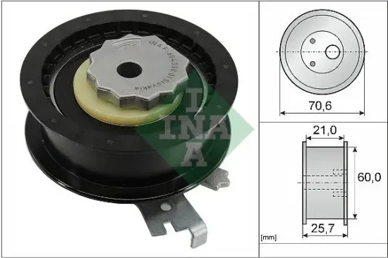 Spannrolle, Zahnriemen Schaeffler INA 531 0882 10 Bild Spannrolle, Zahnriemen Schaeffler INA 531 0882 10