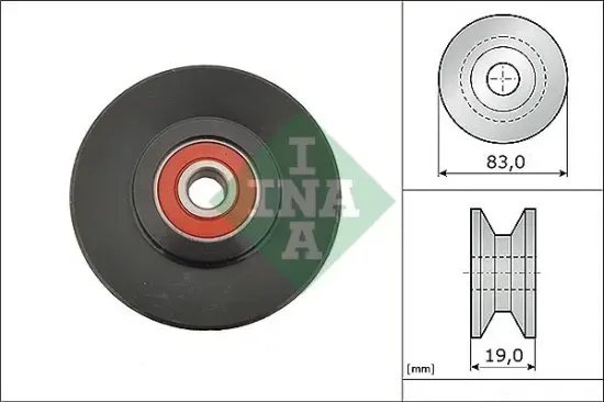 Spannrolle, Keilriemen Schaeffler INA 531 0939 10 Bild Spannrolle, Keilriemen Schaeffler INA 531 0939 10