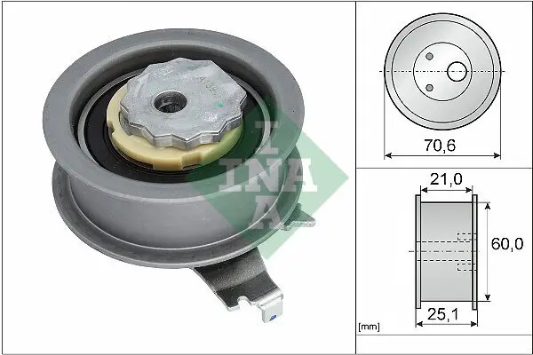 Spannrolle, Zahnriemen Schaeffler INA 531 0940 10