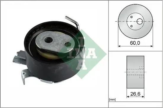 Spannrolle, Zahnriemen Schaeffler INA 531 0961 10 Bild Spannrolle, Zahnriemen Schaeffler INA 531 0961 10