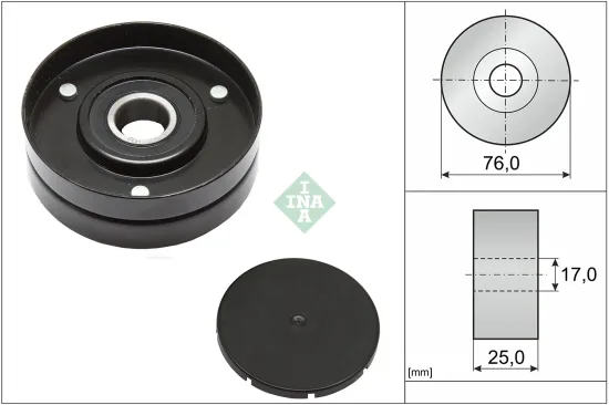 Spannrolle, Keilrippenriemen Schaeffler INA 531 1055 10 Bild Spannrolle, Keilrippenriemen Schaeffler INA 531 1055 10