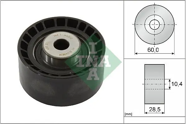 Spannrolle, Keilrippenriemen Schaeffler INA 532 0016 10